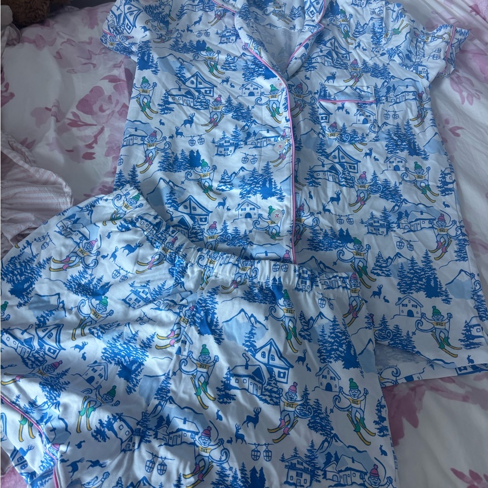 Roller Rabbit Ski Pajamas